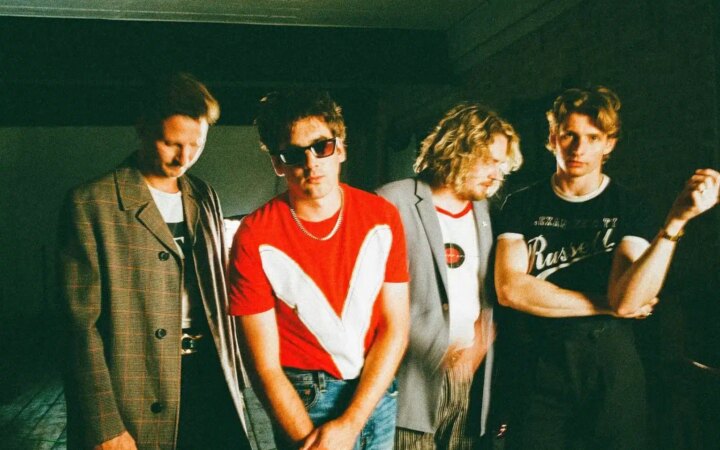 Press shot of Circa Waves band members