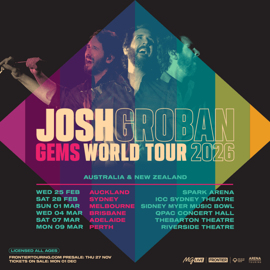 Josh Groban tour photo