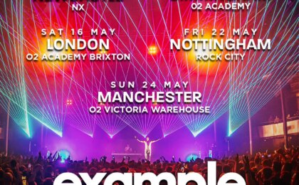 example hits and bits tour poster 2026