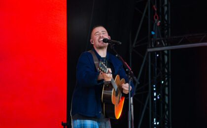 Dermot Kennedy playing live at BBC Big Weekend Sunderland 2026